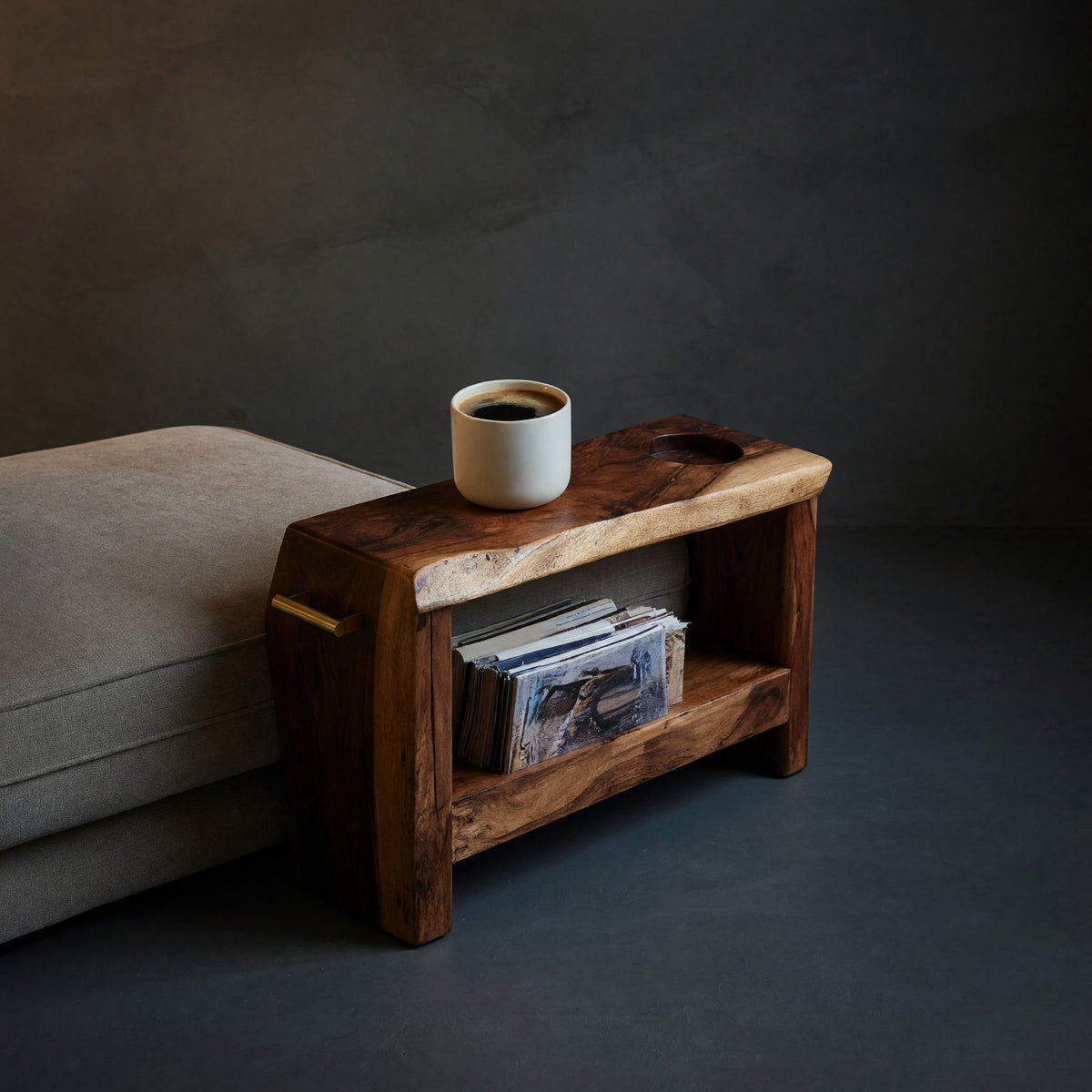 Natural wood grain detail
