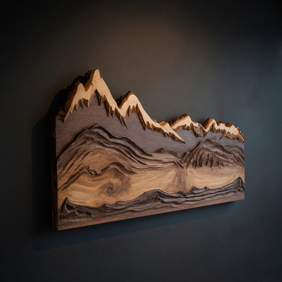 Natural wood grain detail