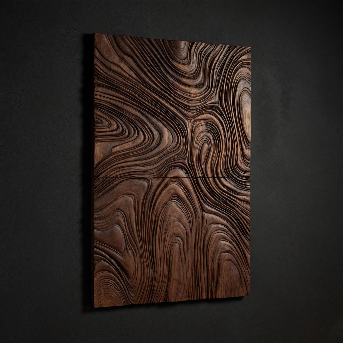 Natural wood grain detail