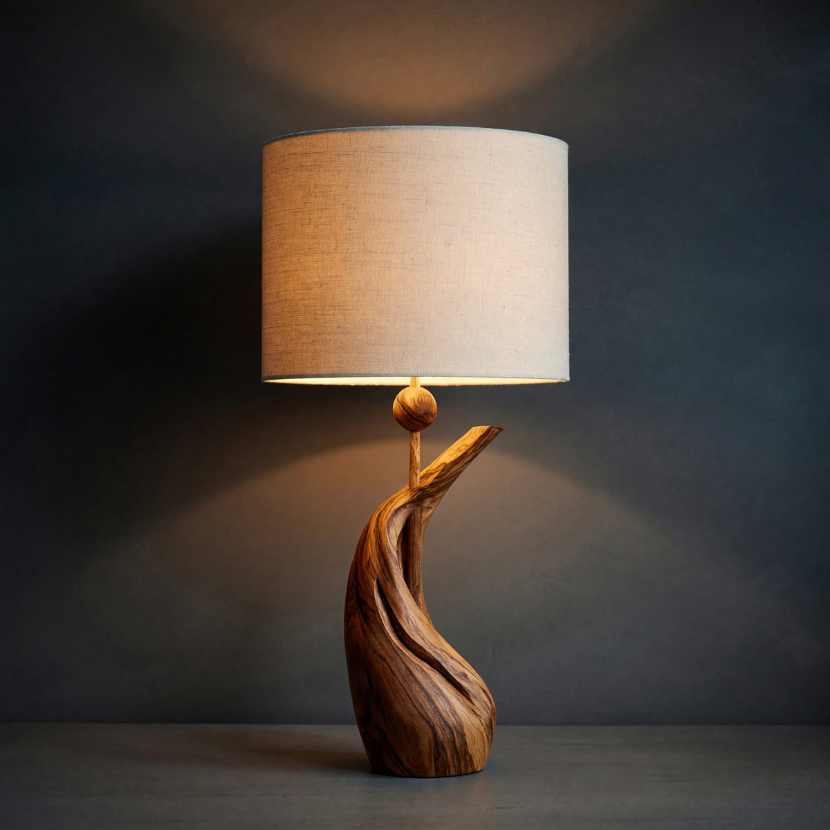 Natural wood grain detail