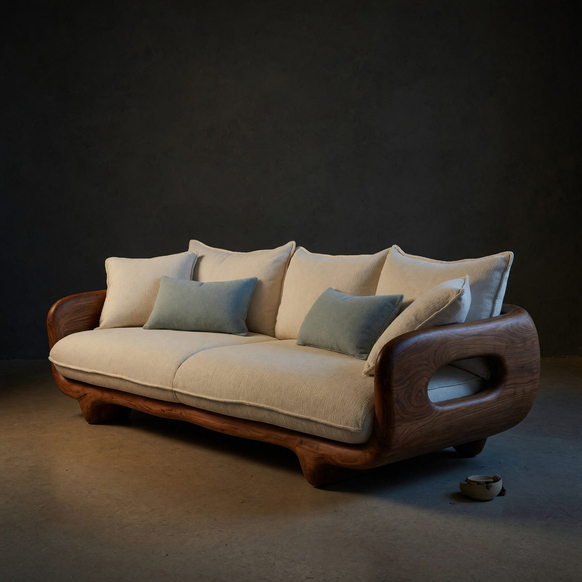 Natural wood grain detail