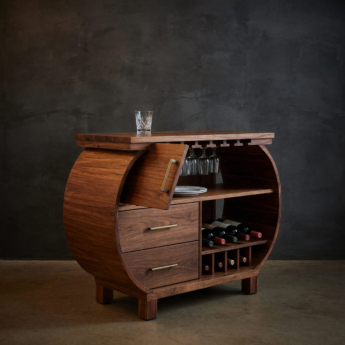 Natural wood grain detail
