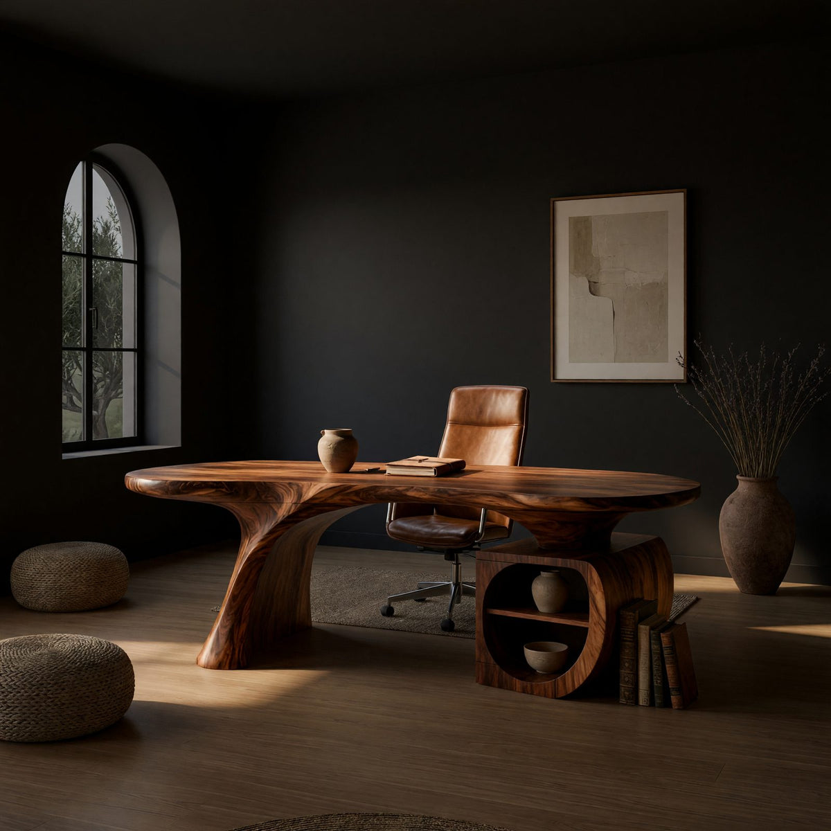 Natural wood grain detail
