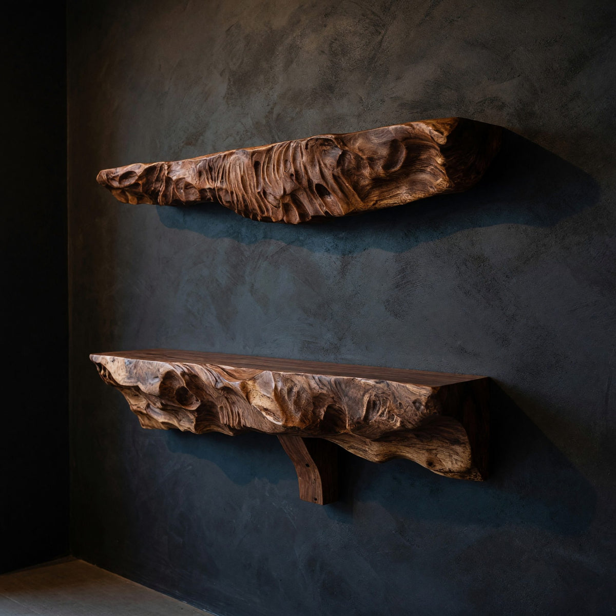 Natural wood grain detail