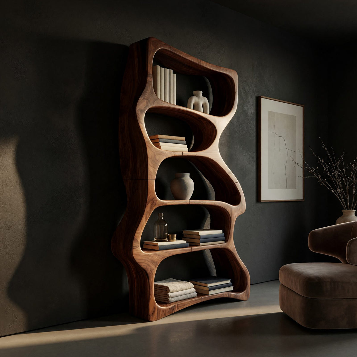 Natural wood grain detail