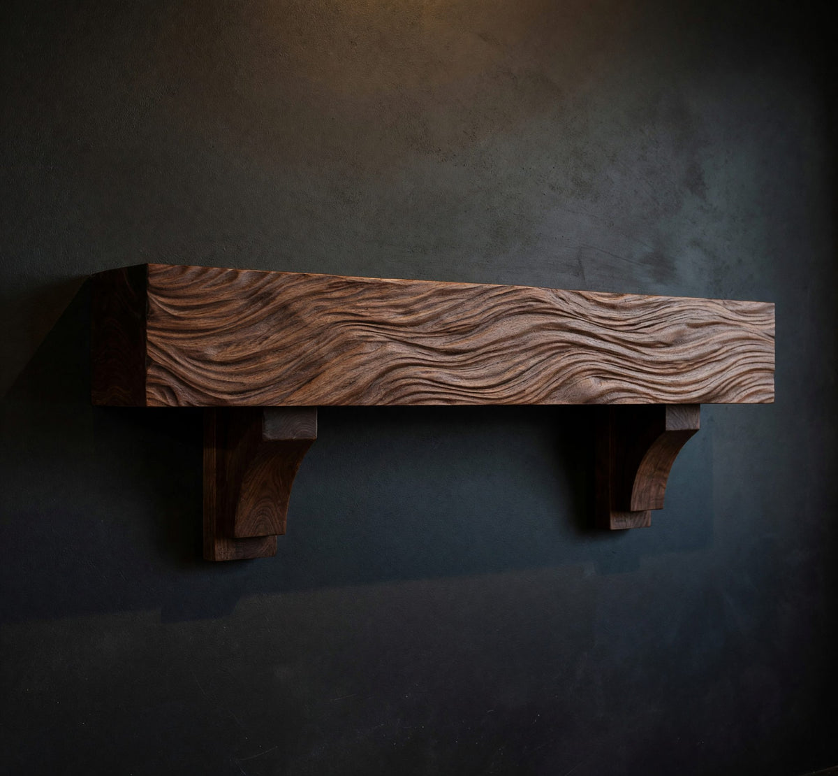 Natural wood grain detail
