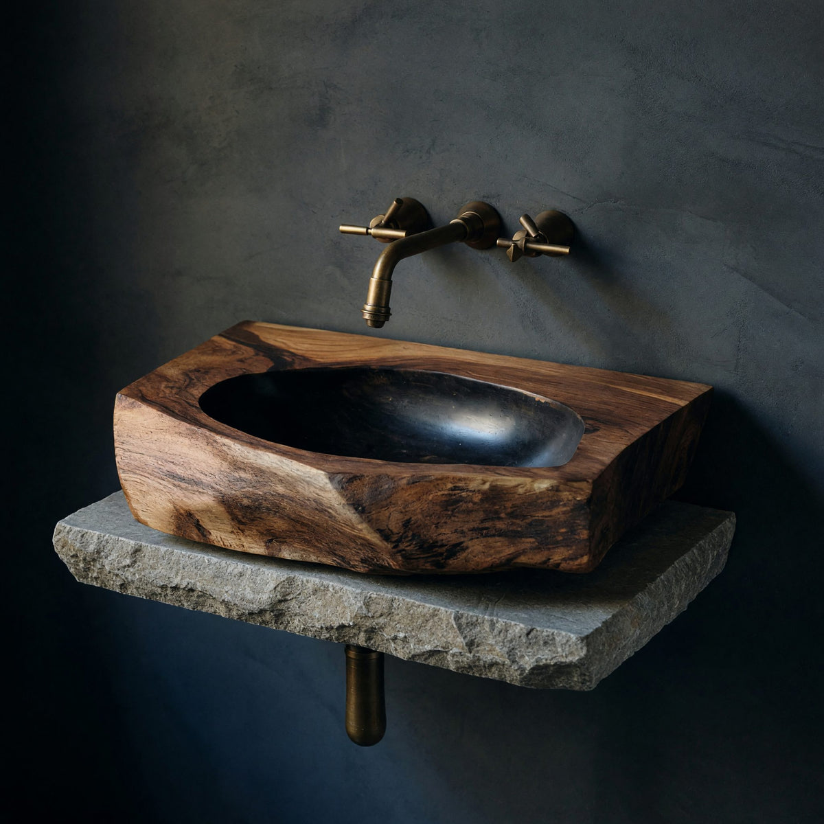 Natural wood grain detail