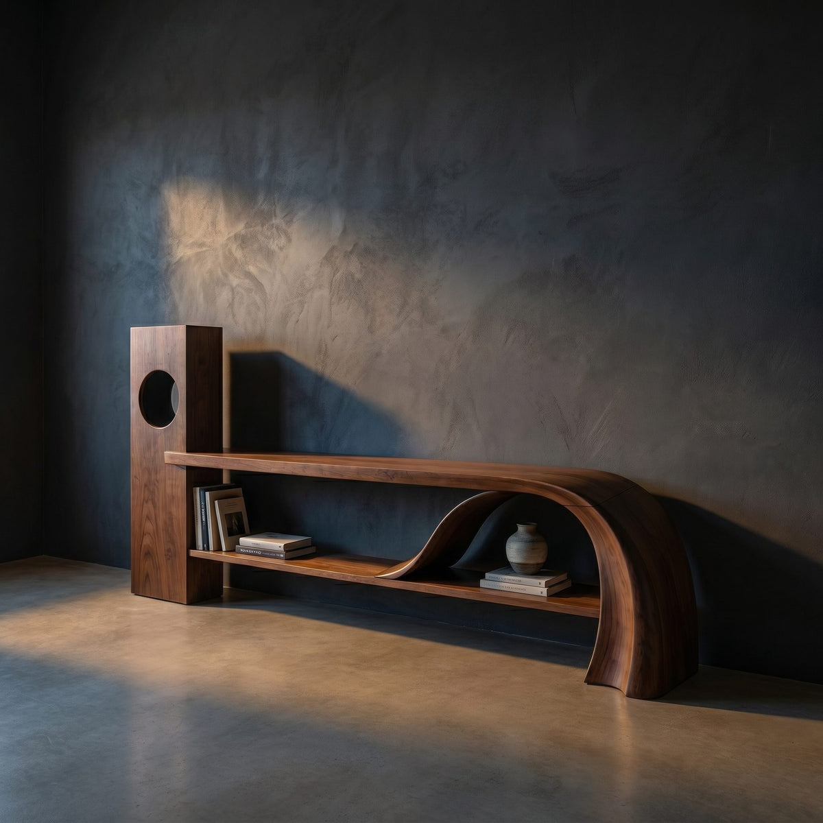 Natural wood grain detail