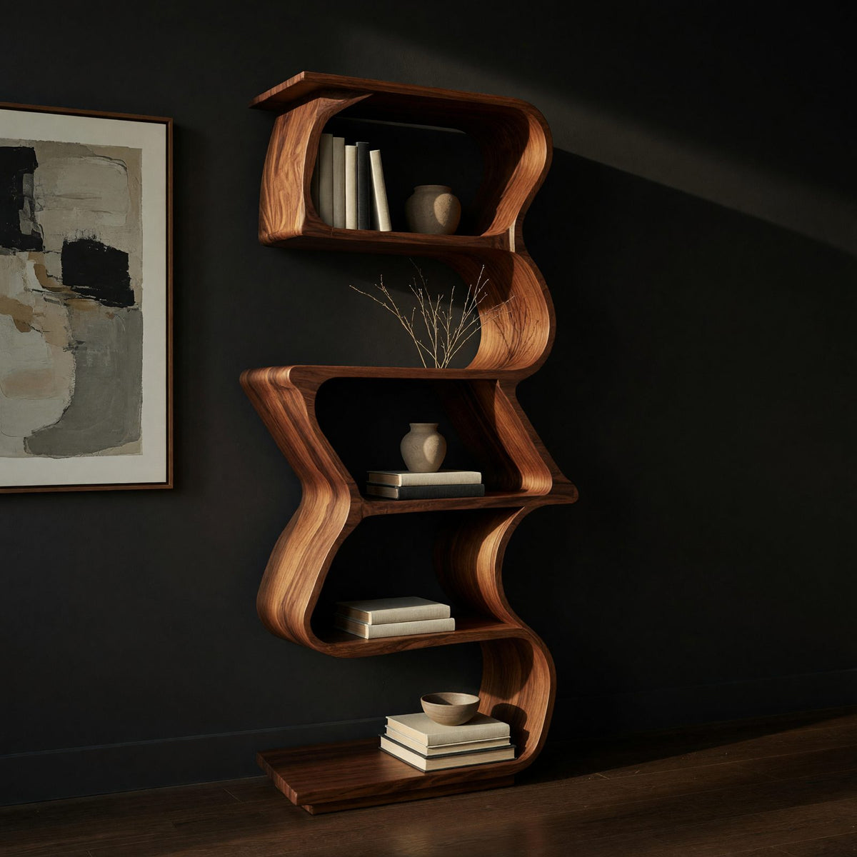 Natural wood grain detail