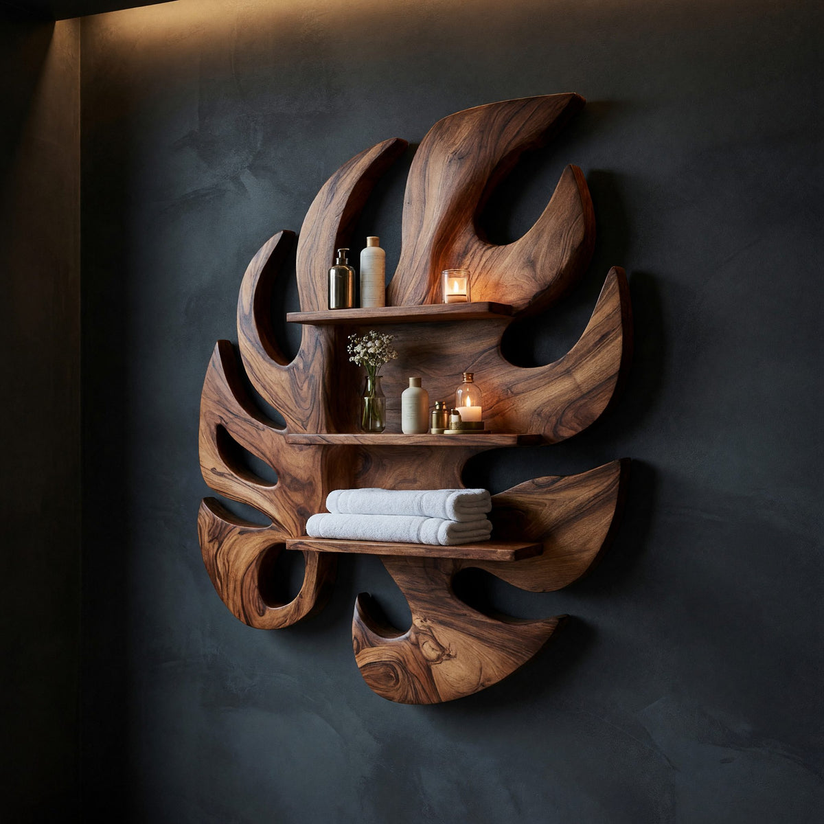 Natural wood grain detail