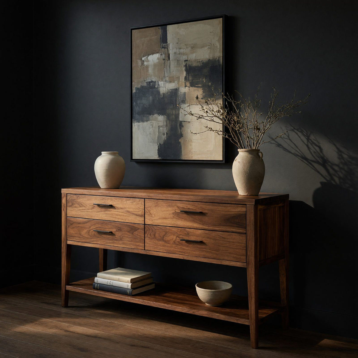 Natural wood grain detail