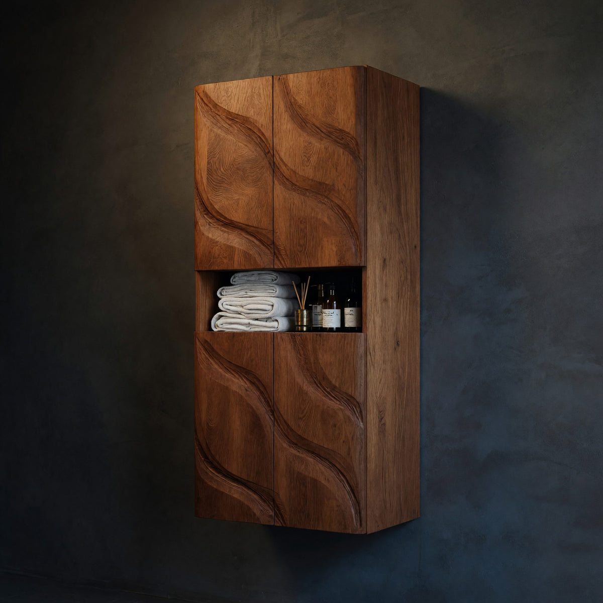 Natural wood grain detail
