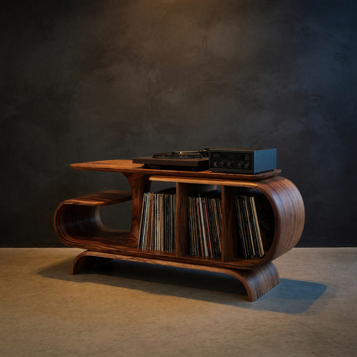 Natural wood grain detail