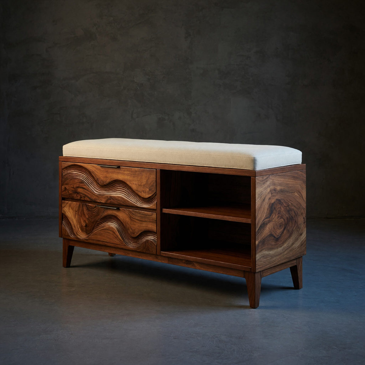 Natural wood grain detail