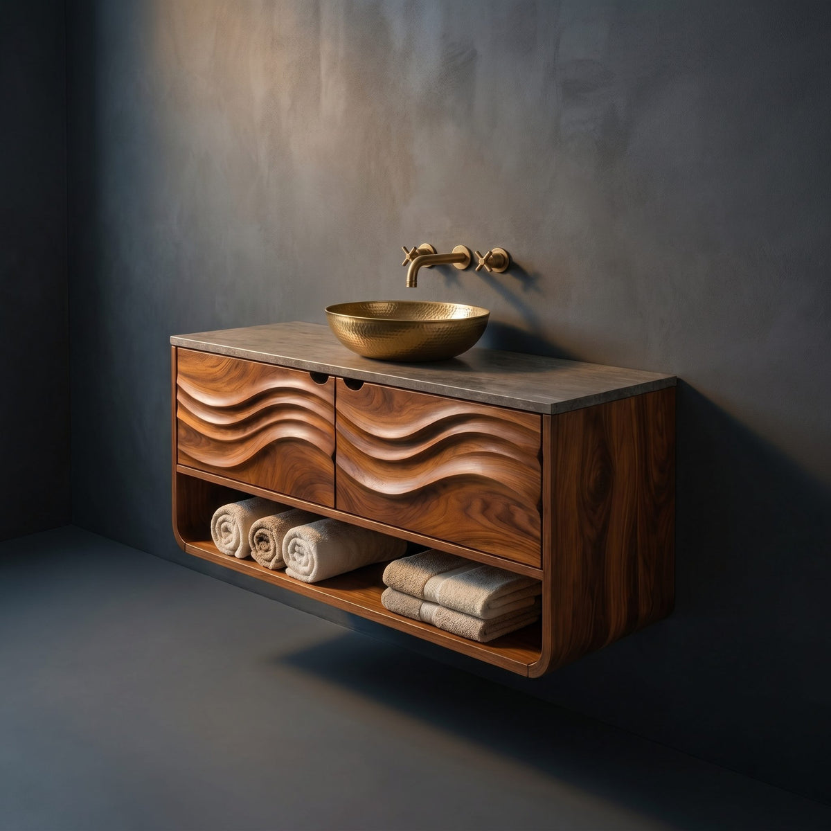 Natural wood grain detail