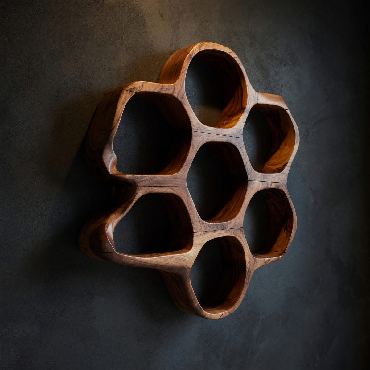 Natural wood grain detail