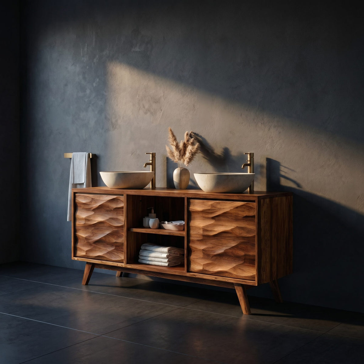 Natural wood grain detail