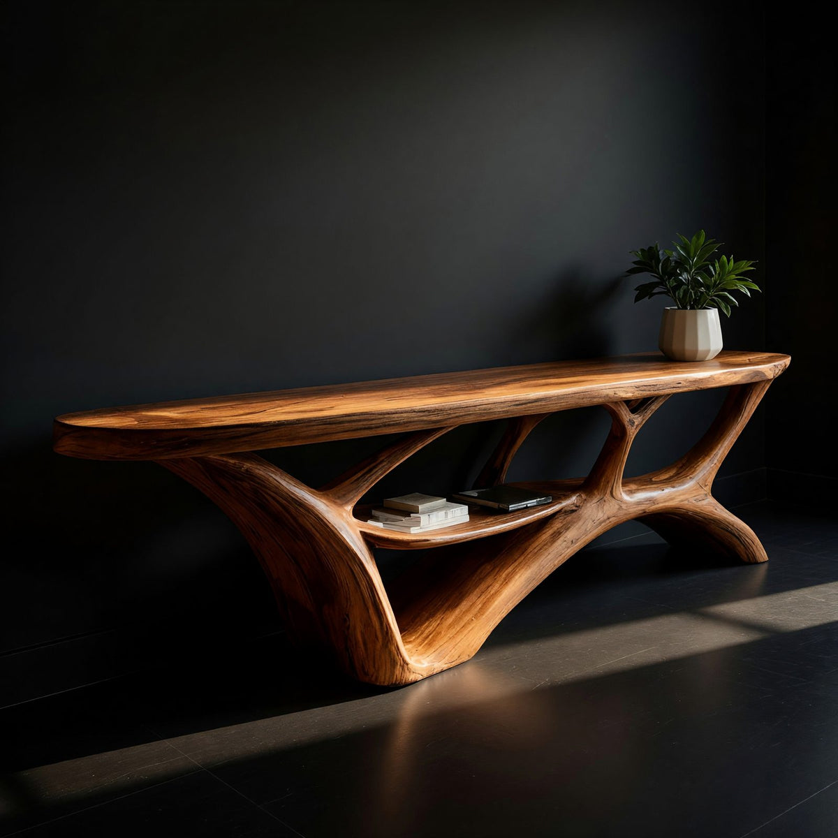 Natural wood grain detail
