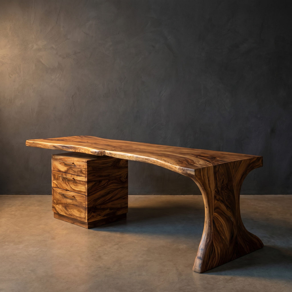 Natural wood grain detail