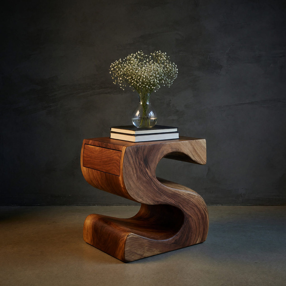 Natural wood grain detail