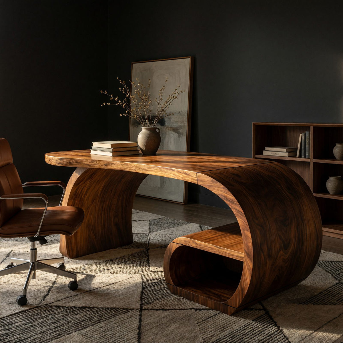 Natural wood grain detail