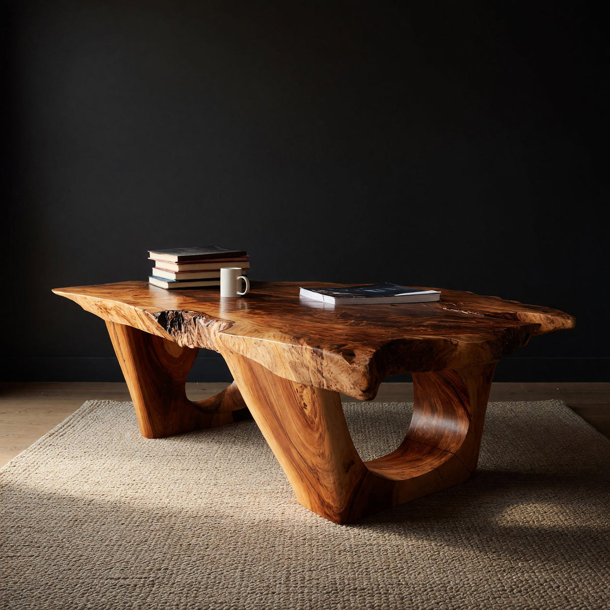 Natural wood grain detail