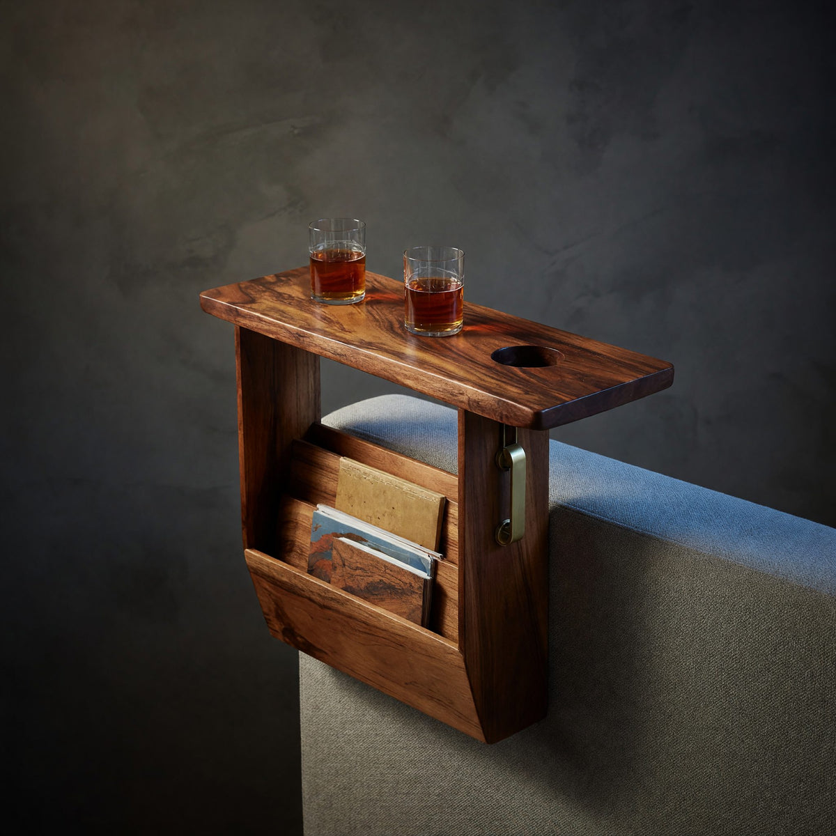 Natural wood grain detail