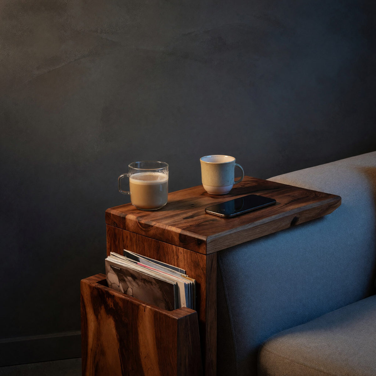 Natural wood grain detail