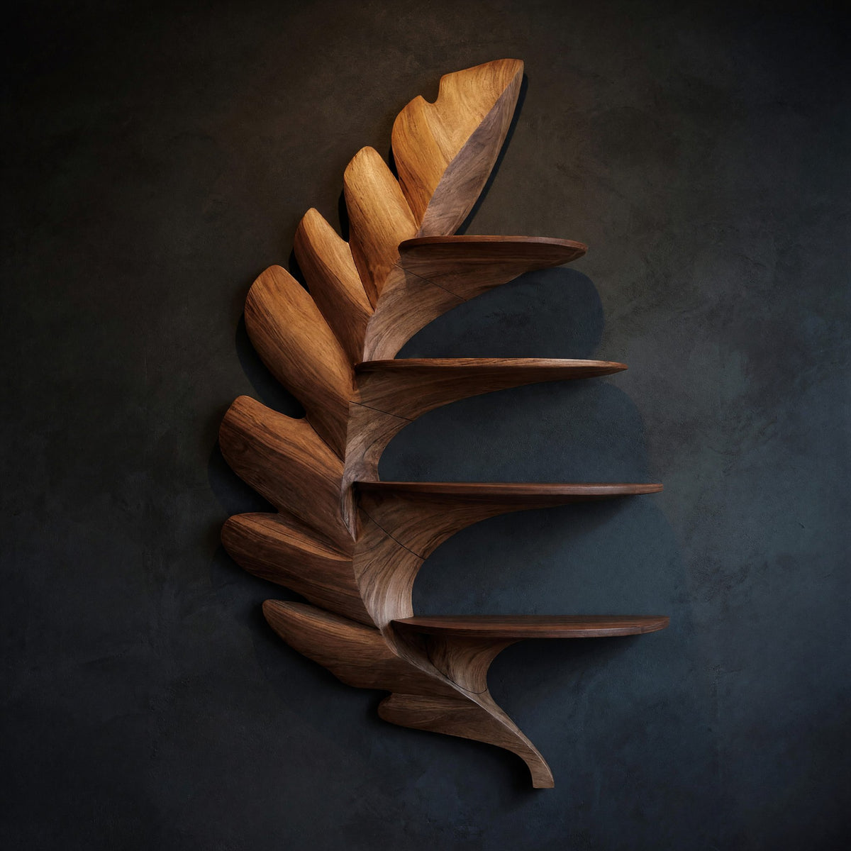 Natural wood grain detail