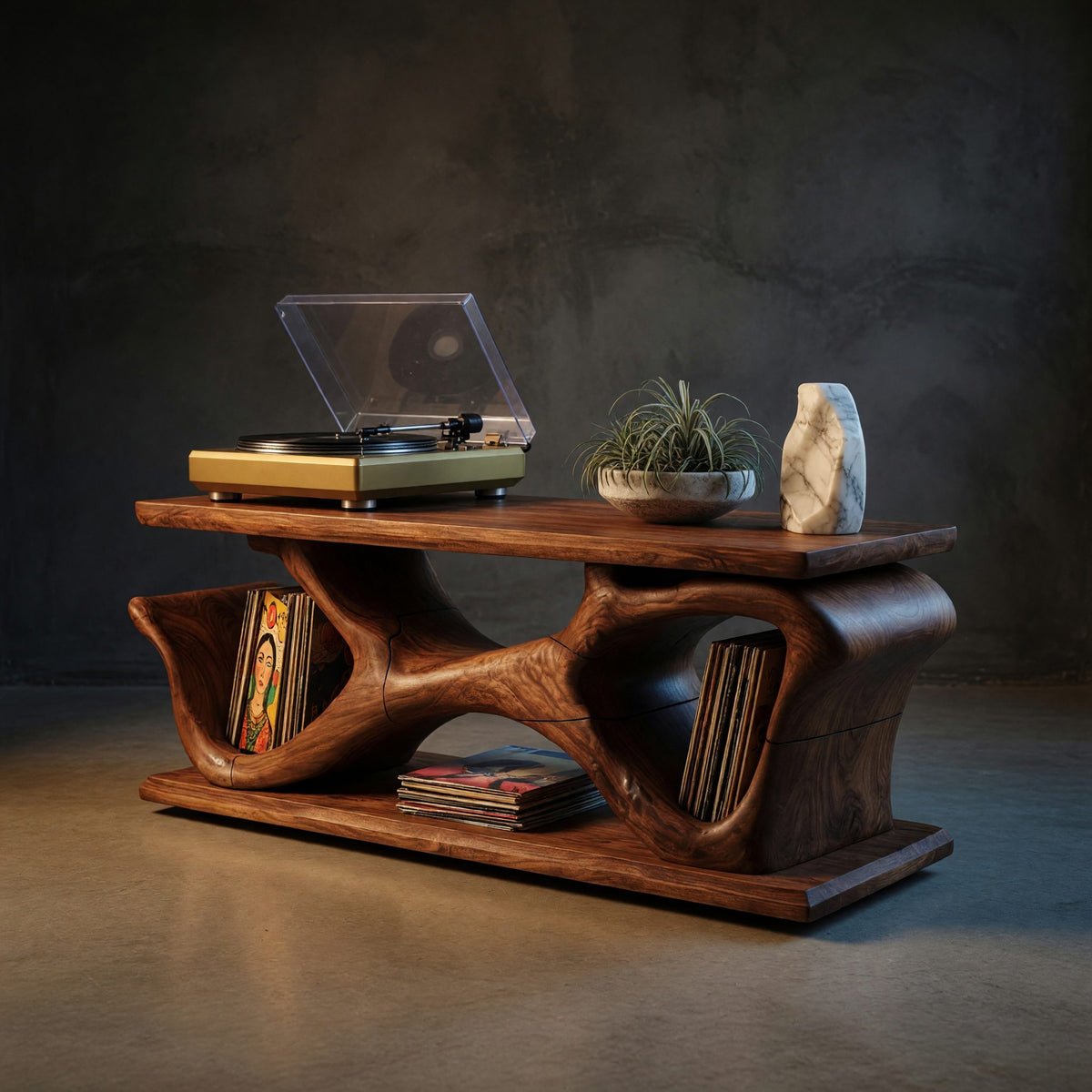 Natural wood grain detail