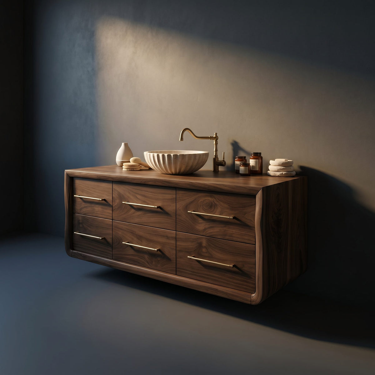 Natural wood grain detail