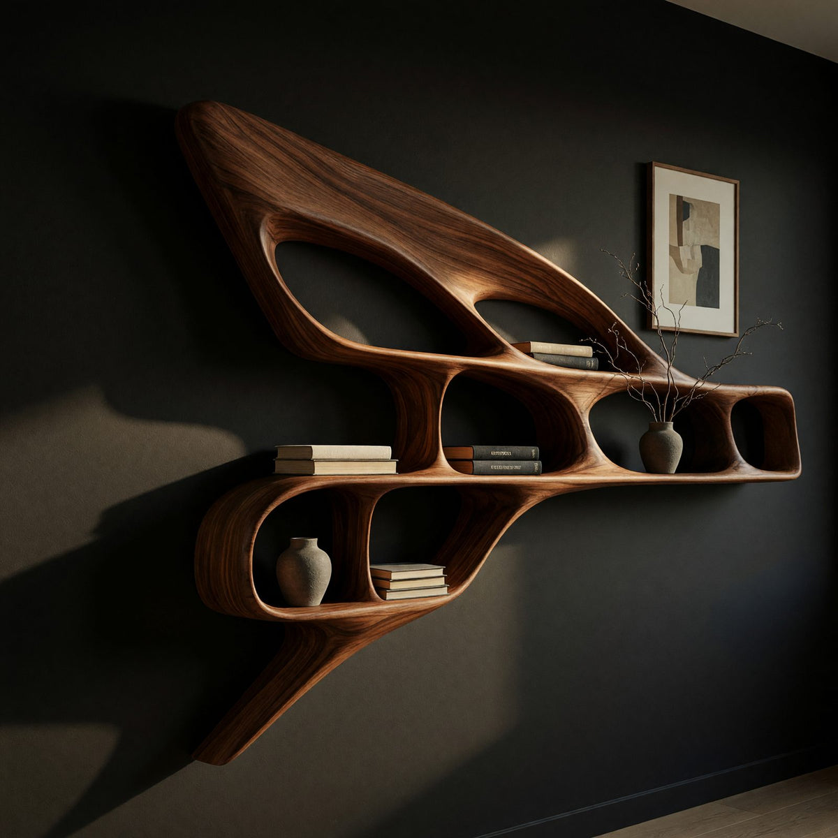 Natural wood grain detail