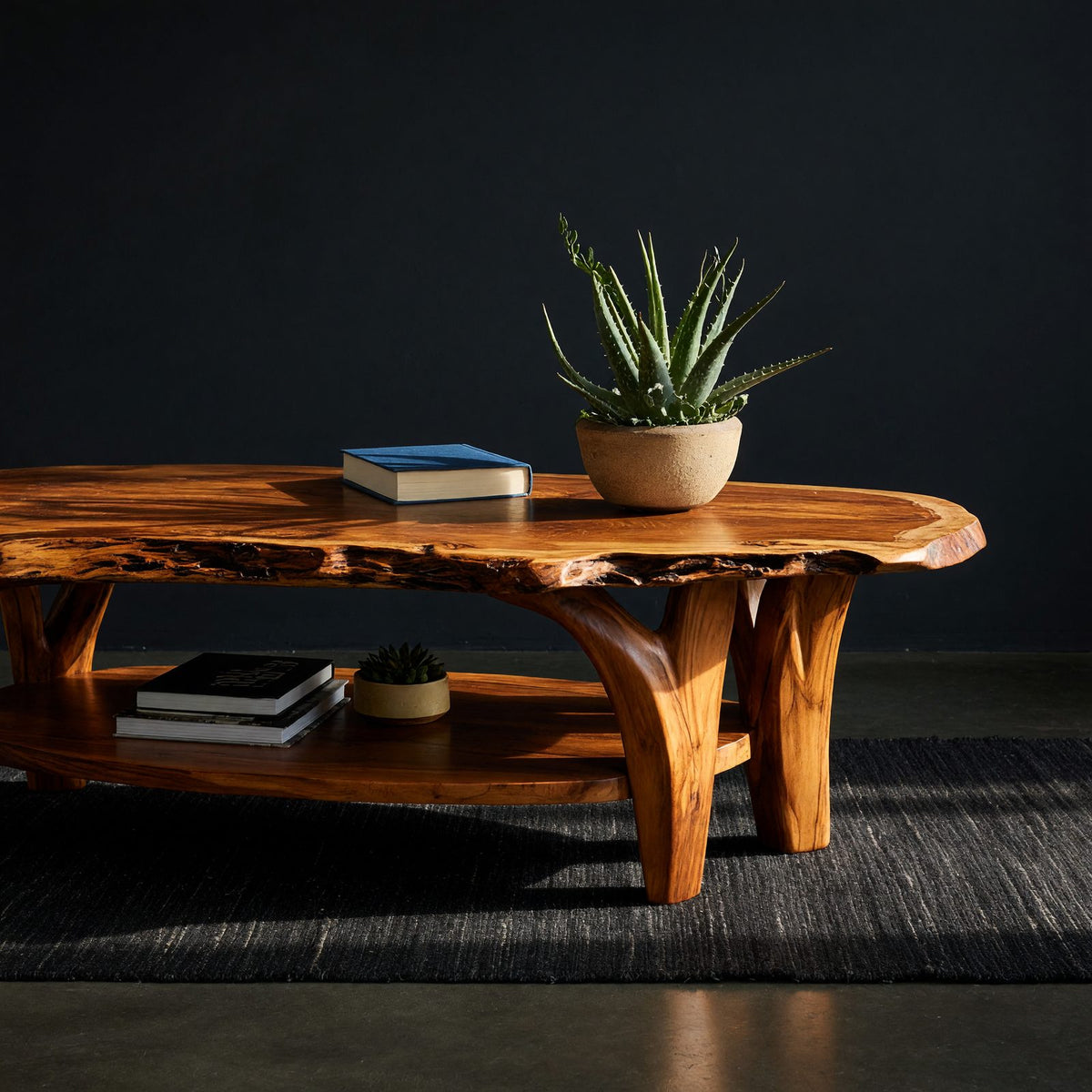 Natural wood grain detail