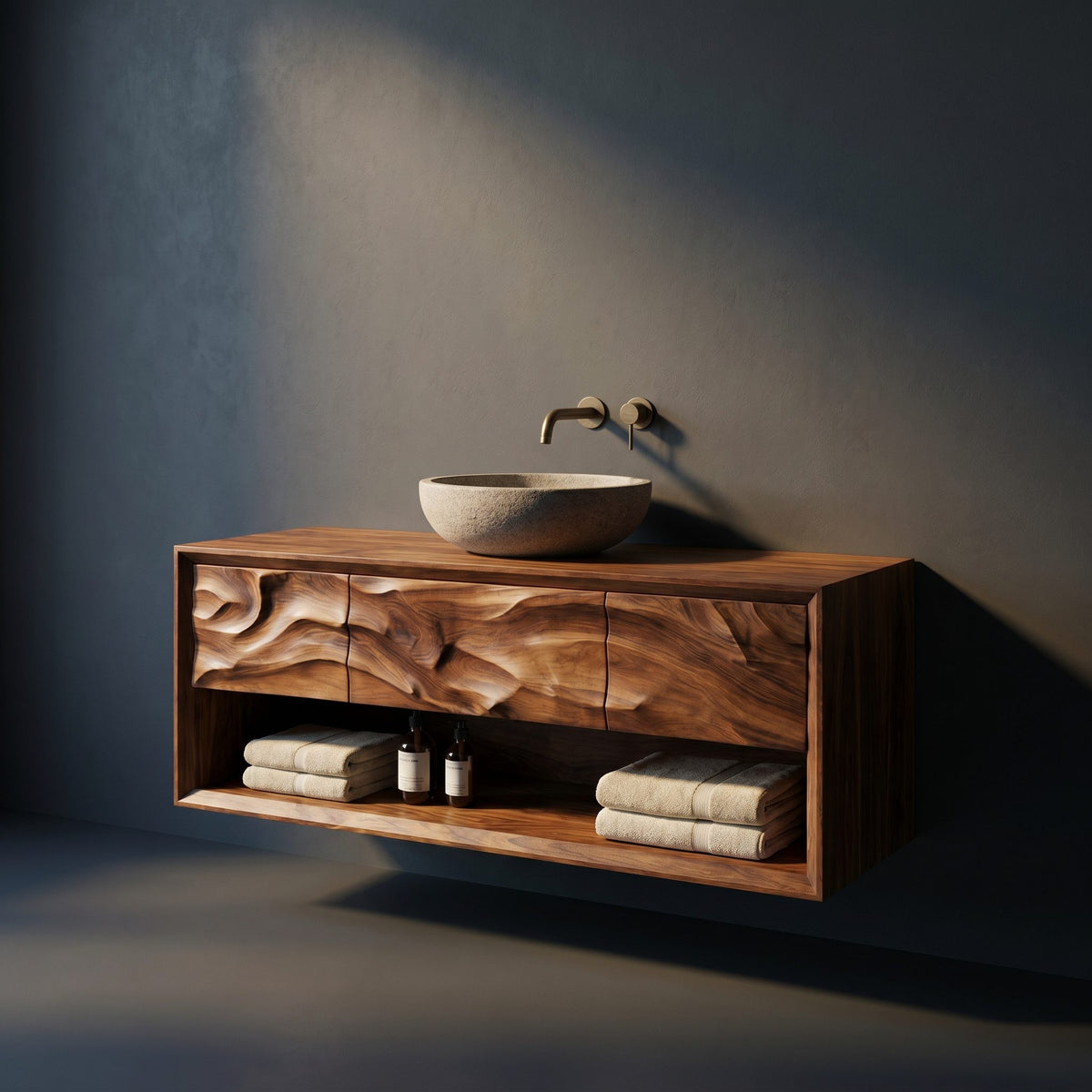 Natural wood grain detail