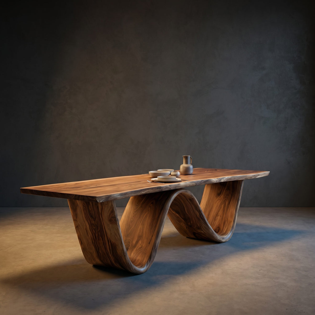 Natural wood grain detail