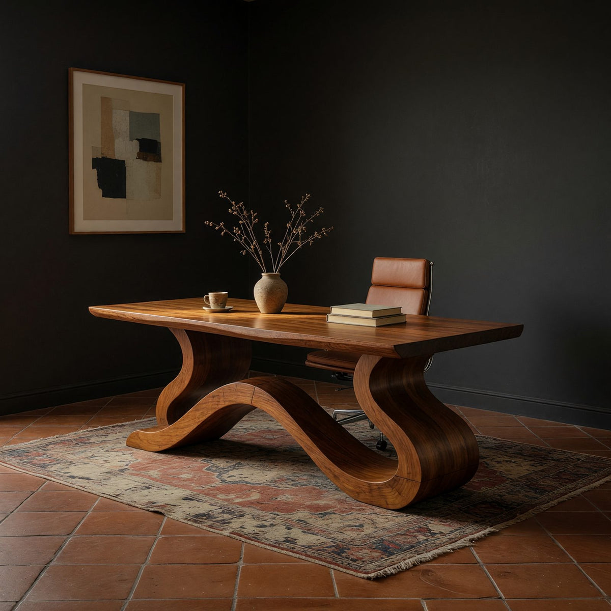 Natural wood grain detail