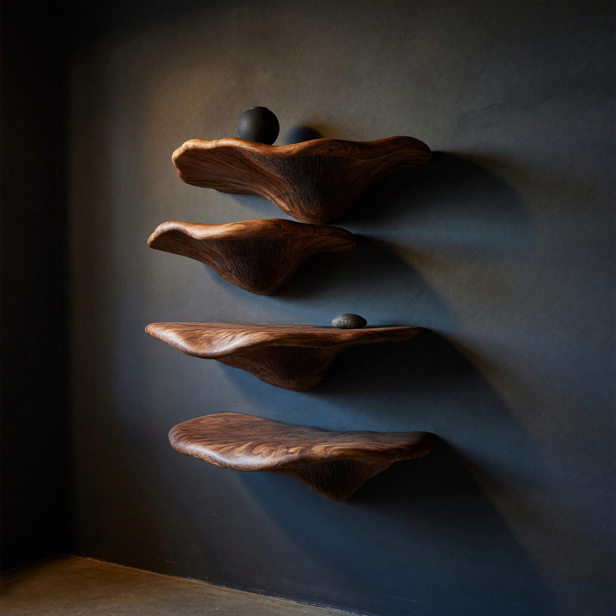 Natural wood grain detail