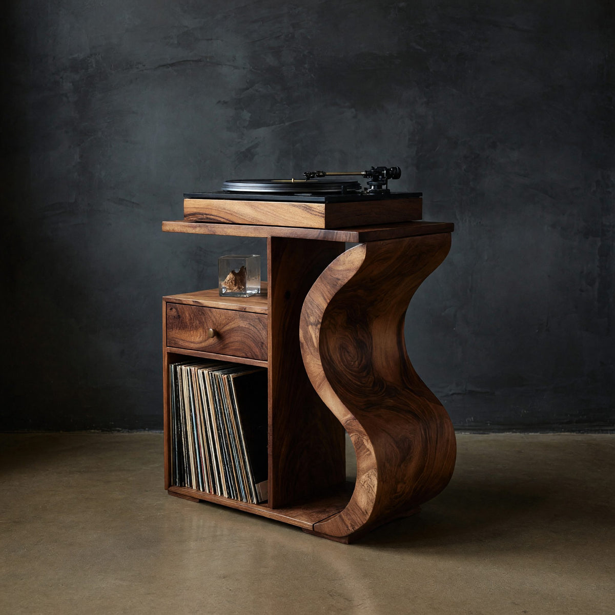 Natural wood grain detail
