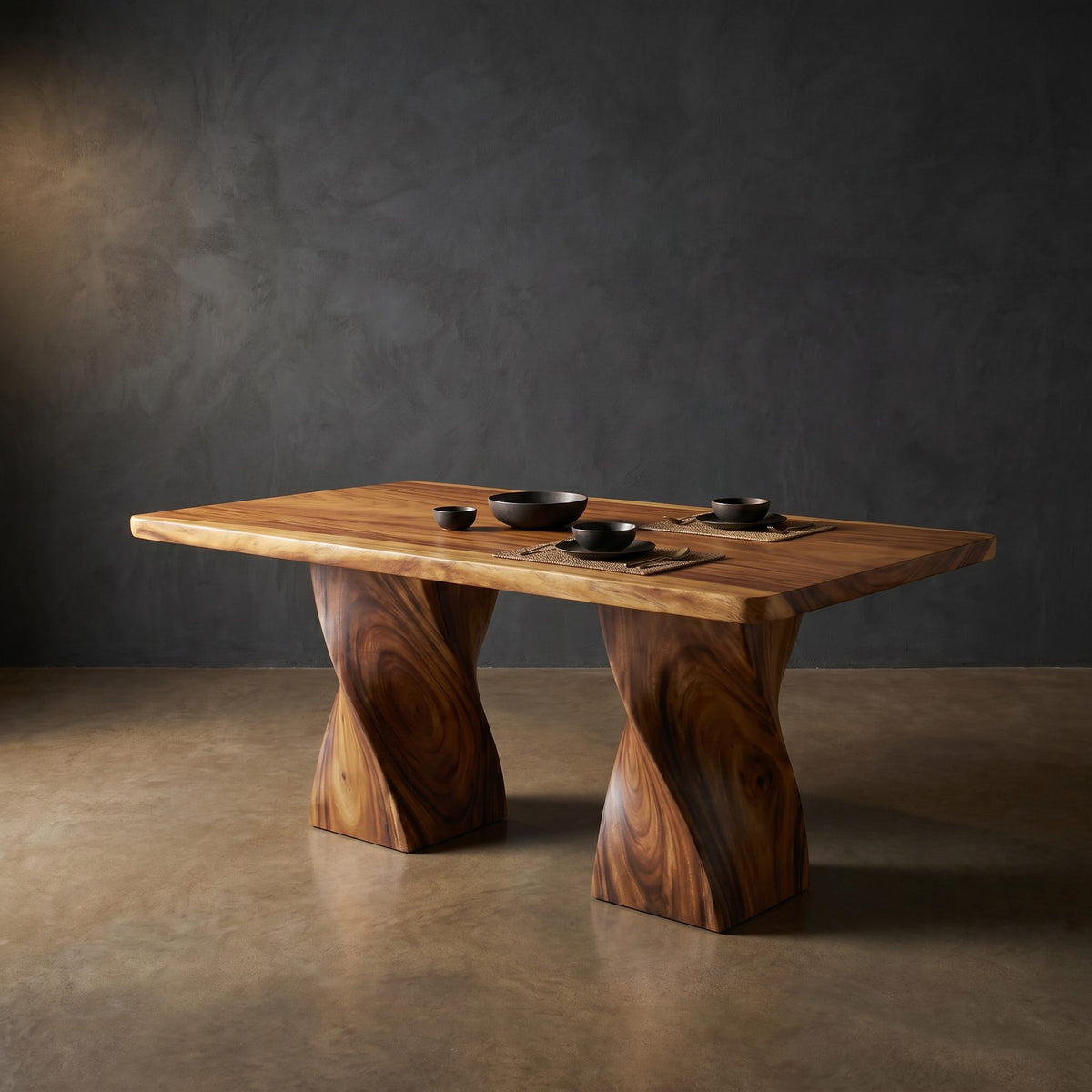 Natural wood grain detail