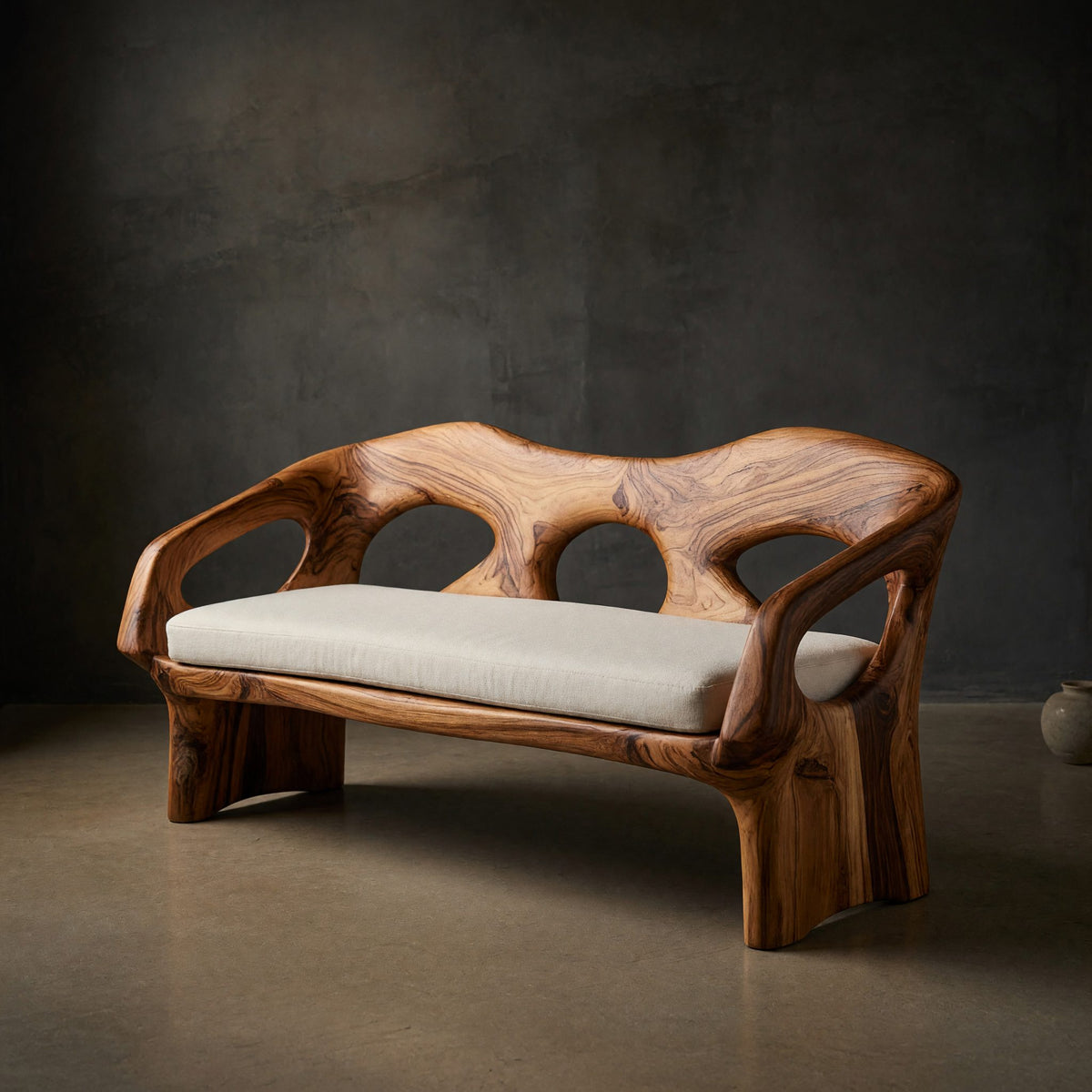 Natural wood grain detail