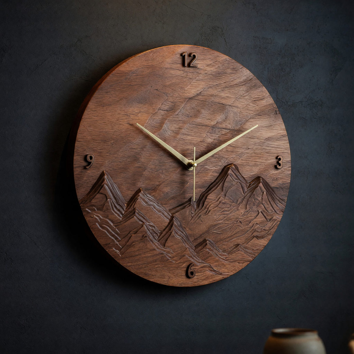Natural wood grain detail