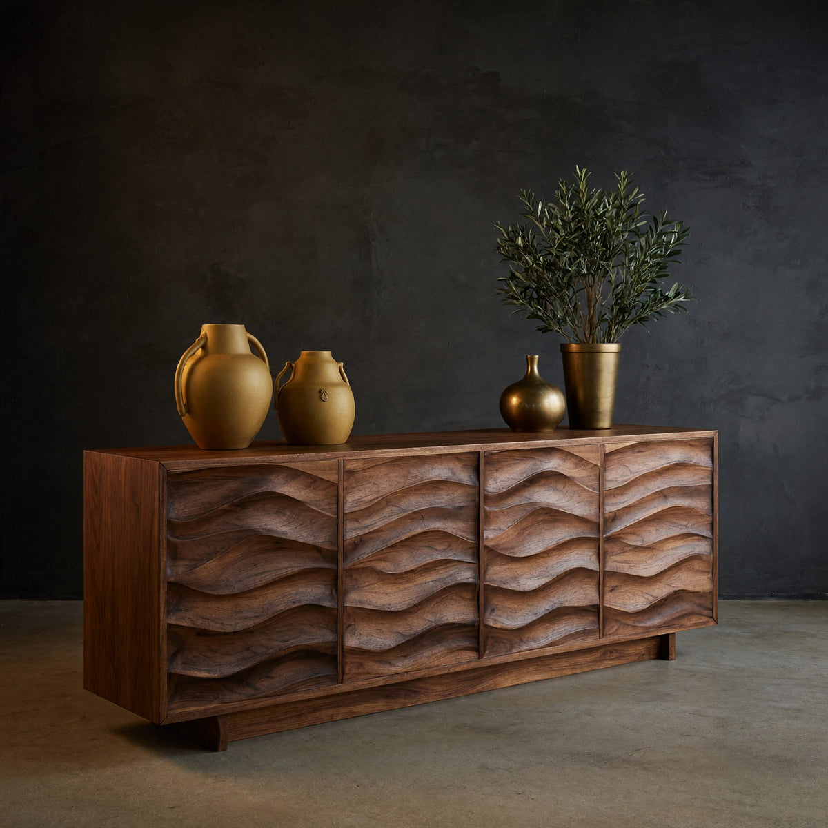 Natural wood grain detail