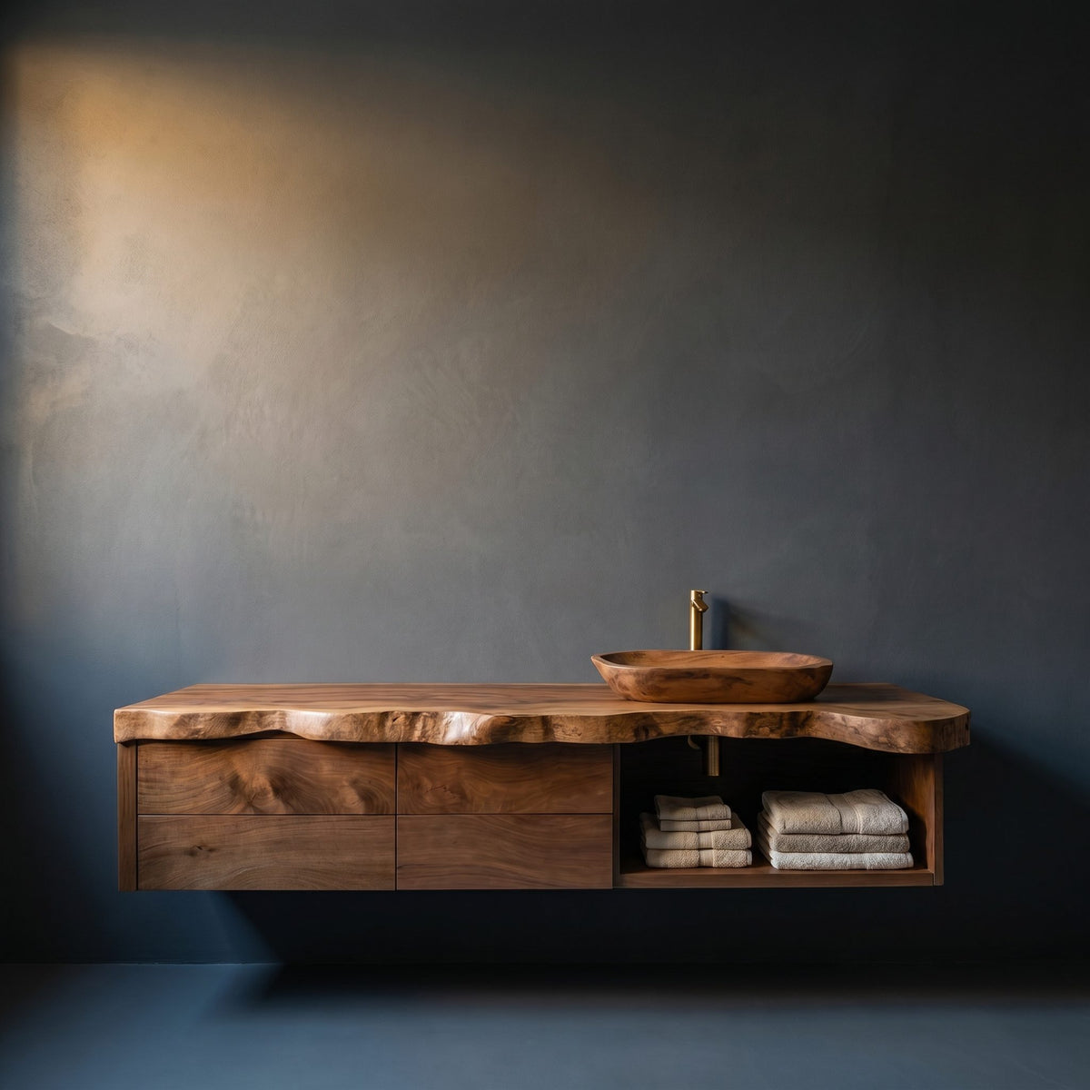 Natural wood grain detail