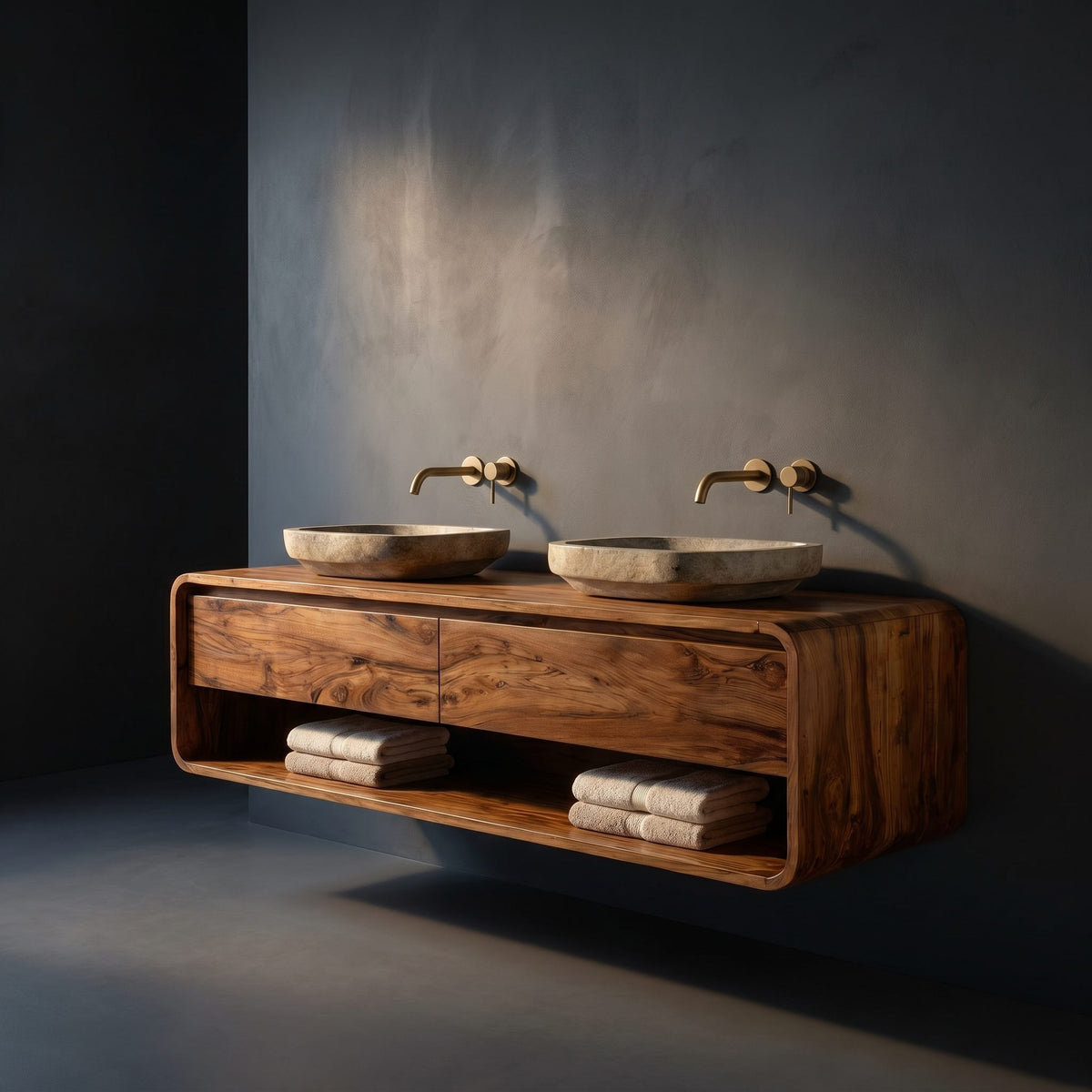Natural wood grain detail