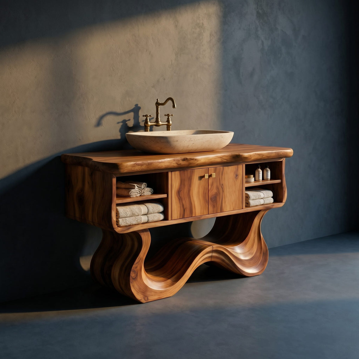 Natural wood grain detail