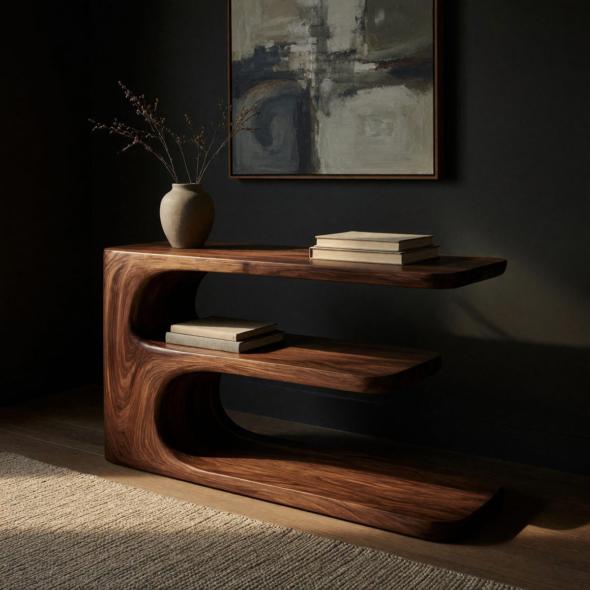 Natural wood grain detail