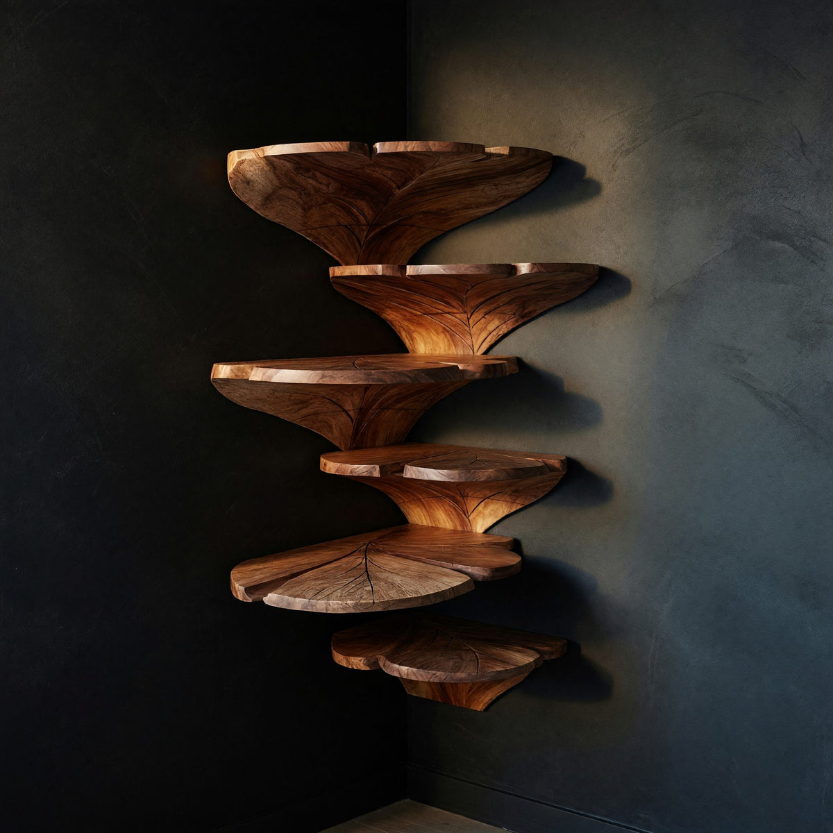 Natural wood grain detail
