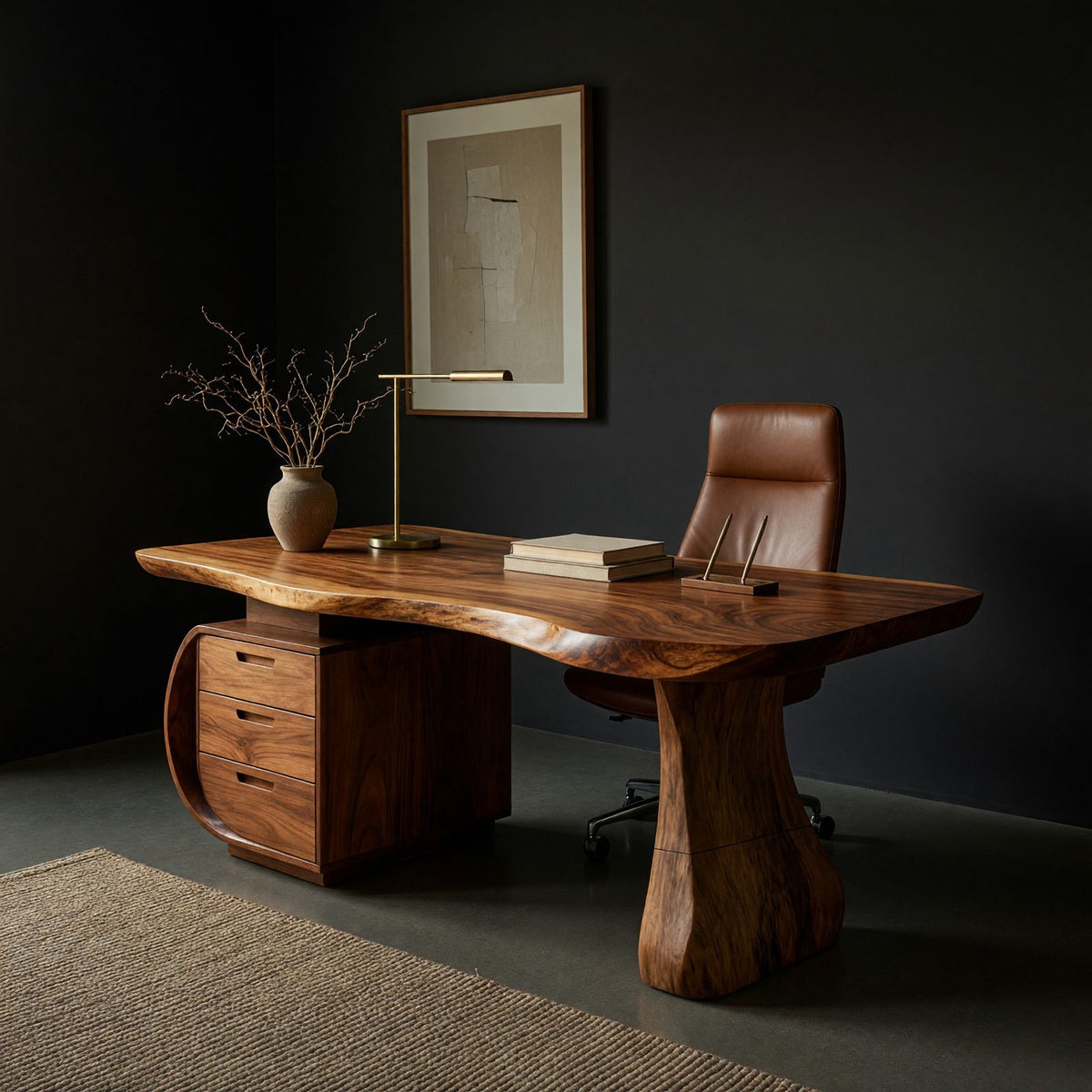 Natural wood grain detail