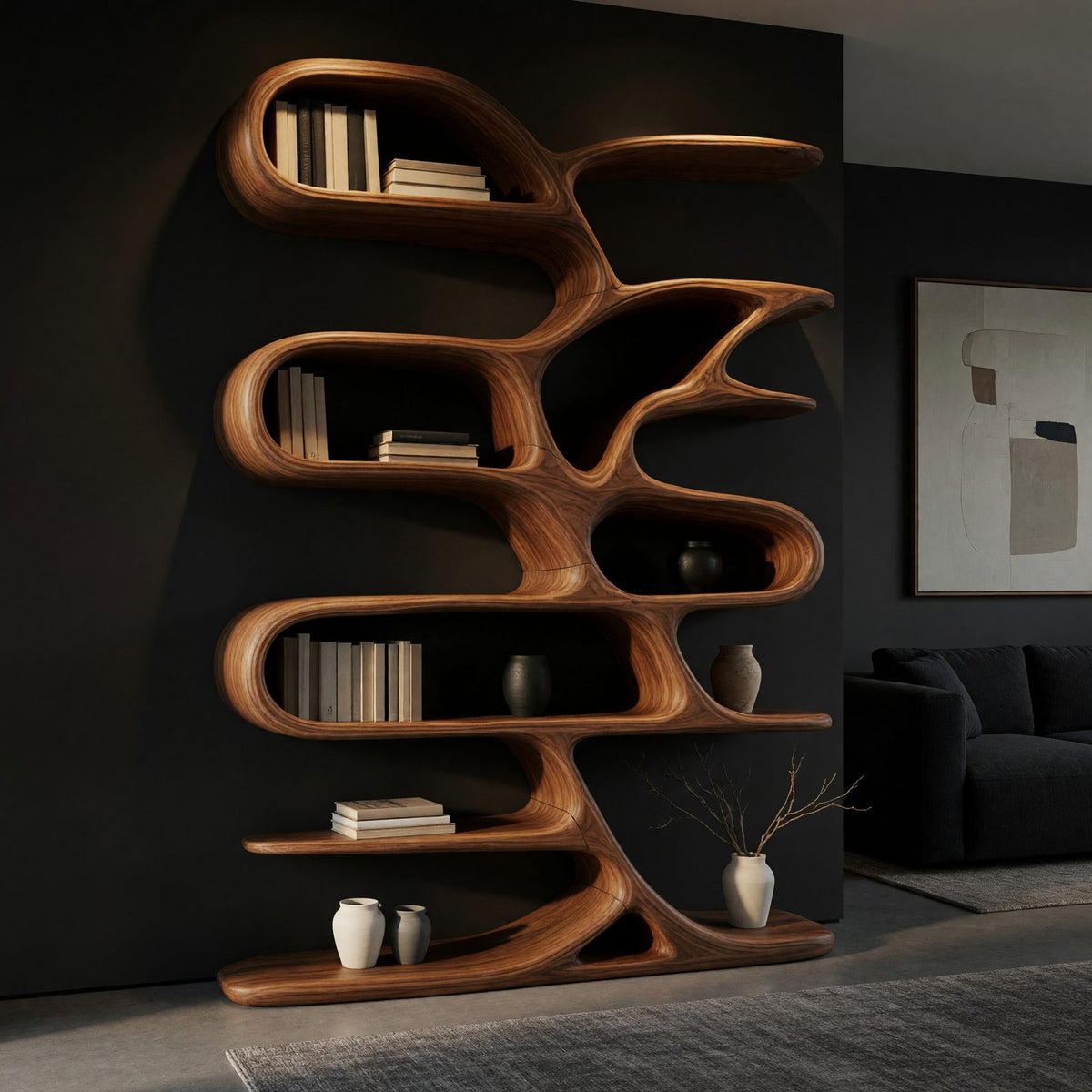 Natural wood grain detail