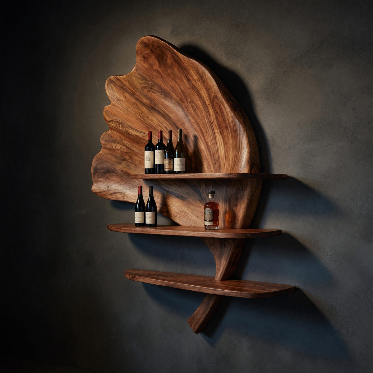 Natural wood grain detail